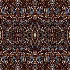 Ethnic seamless vector pattern ornamental