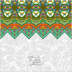 moroccan template with place for your text N45
