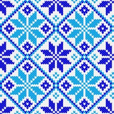 Nordic ornament knitting seamless texture