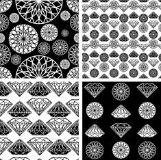 seamless pattern from diamond