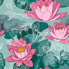 Seamless floral background N183
