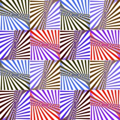 abstract color wave stripe pattern background N4