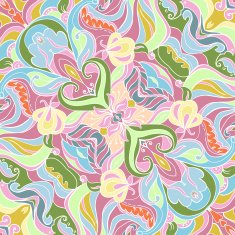 Vector Ornament of seamless Pattern N5