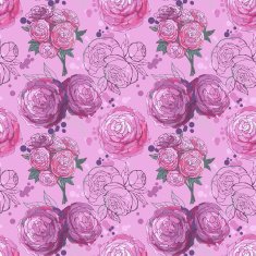 Seamless floral background N185