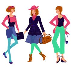 Autumn fashion girl set N2