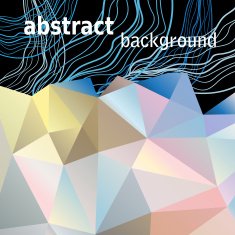 Abstract geometric background with triangles N2