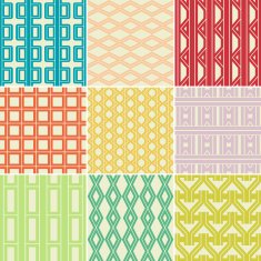 Abstract geometric seamless pattern background N15