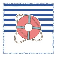 Vector Sea Postcard N2