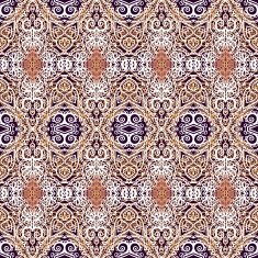Seamless decorative pattern in arabic style N4