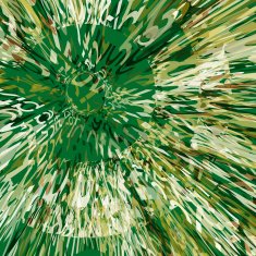 abstract color radial shape background