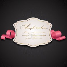 Vintage Background with Frame Vector Illustration N2