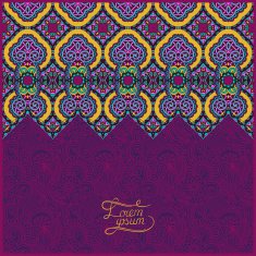moroccan template with place for your text N52