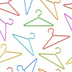 Color hangers pattern