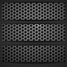 Black Geometric Banner N2