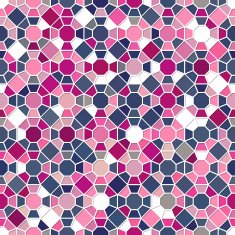 Colorful Seamless Mosaic Pattern N7