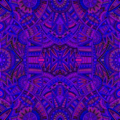 Abstract vector tribal ethnic pattern N2