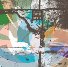 Grunge vector background illustration N2