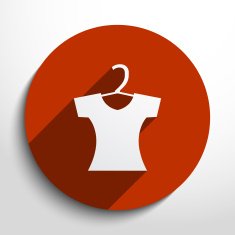 Vector clothes for women web icon N5