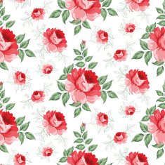 Rose seamless background N4