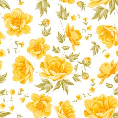 Elegant seamless peony pattern N5