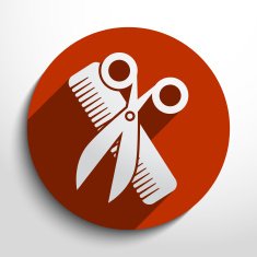 Vector hair salon tools N24