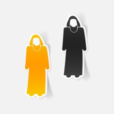 realistic design element muslim N59