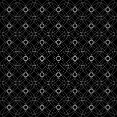 abstract black and white circle pattern background