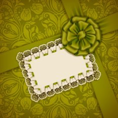 Elegant vector template for luxury invitation card N23