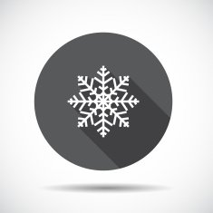 Christmas Flat Icon with long Shadow Vector Illustration N5