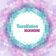 Abstract tessellation background N2
