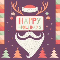 merry christmas greeting card N40