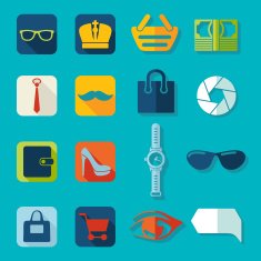 Set of Fashion Icons N105