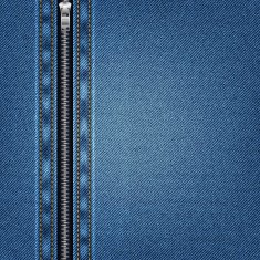 Denim background with zipper N3