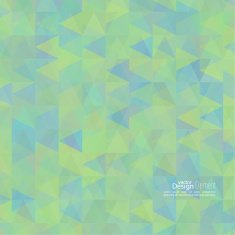 Abstract background of triangles different colors