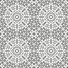 Abstract seamless floral background N20