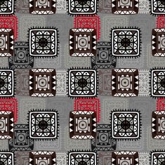 Abstract ethnic seamless pattern N18