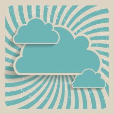 Abstract Cloud Background Vector Illustration N8