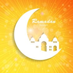 Background for Muslim Community Festival Vector Illustration N69