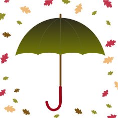 Umbrella autumn N3