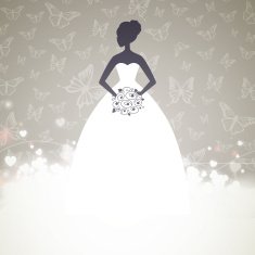 Vector Beautiful Bride N4