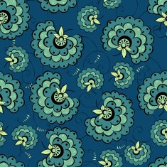 Floral Pattern N351