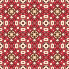 Seamless ornate geometric pattern N3