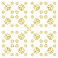 Seemless Gold colour Circular stripes