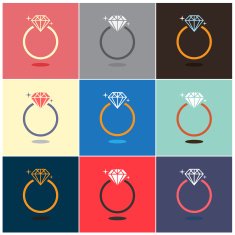 Diamond Ring Symbol N5