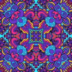Abstract seamlessfestive colorful vector background N2