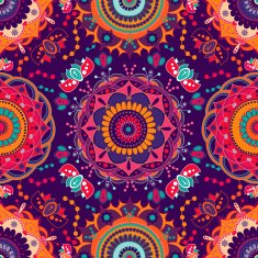 Floral seamless pattern Vecor background N7