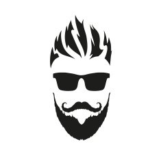 Fashion silhouette hipster style vector illustration N13