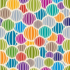 Color spheres seamless pattern N2