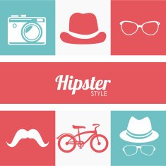 hipster design N123
