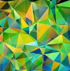Vector pattern of geometric shapes background Colorful mosaic banner N37